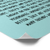 Aquarius Poster (Ecke)