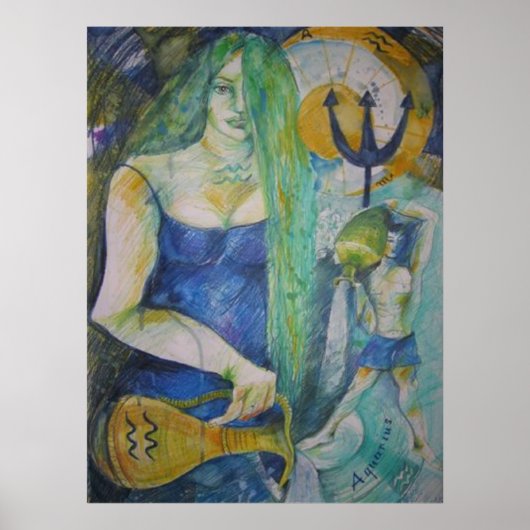 AQUARIUS POSTER (Vorne)