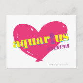 Aquarius Postkarte (Vorderseite)