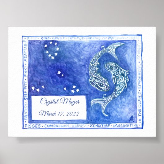 Aquarius Print, Value Poster Paper (Matte) (Vorne)