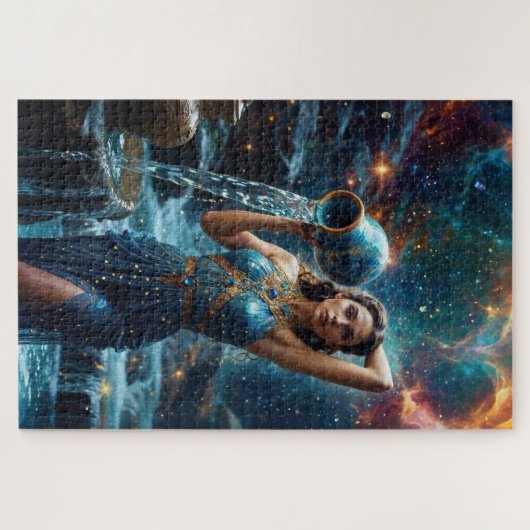 Aquarius Puzzle: Das ultimative Geschenk der Astro Puzzle (Horizontal)