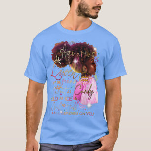 Aquarius Queen Sweet as Candy Birthday Geschenk fü T-Shirt