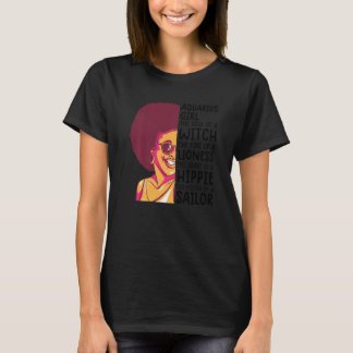 Aquarius Queen  Women Astrology Zodiac Aquarius Gi T-Shirt