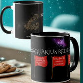 Aquarius Red Flags Tasse | Funny Zodiac-Geschenk