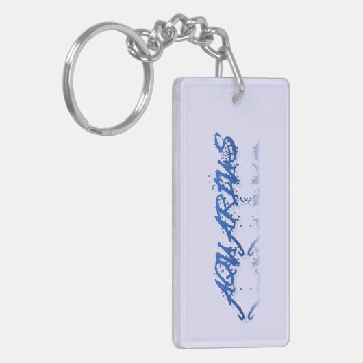 Aquarius Reflection Schlüsselanhänger (Vorderseite links)