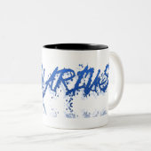 Aquarius Reflection Zweifarbige Tasse (VorderseiteRechts)