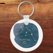 Aquarius Schlüsselanhänger (Vorderseite)