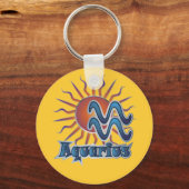 Aquarius Schlüsselanhänger (Vorderseite)