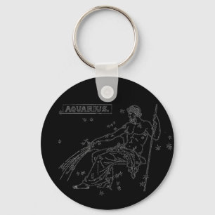Aquarius-Schlüsselanhänger Schlüsselanhänger