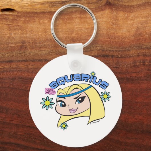 Aquarius-Schlüsselanhänger Schlüsselanhänger (Vorderseite)