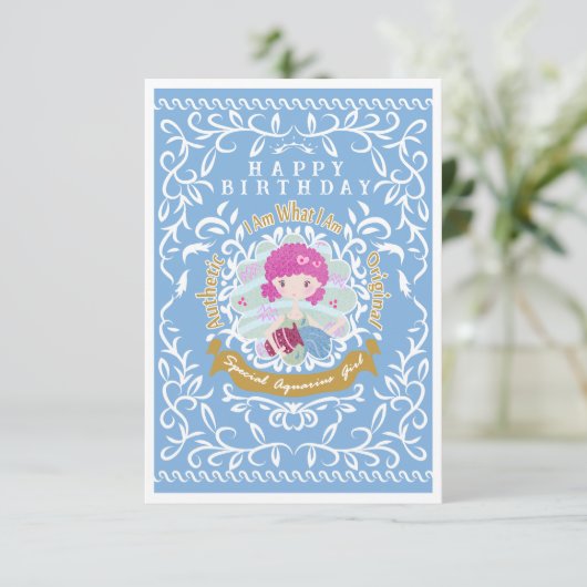 Aquarius Sign Birthday (Stehend Vorderseite)