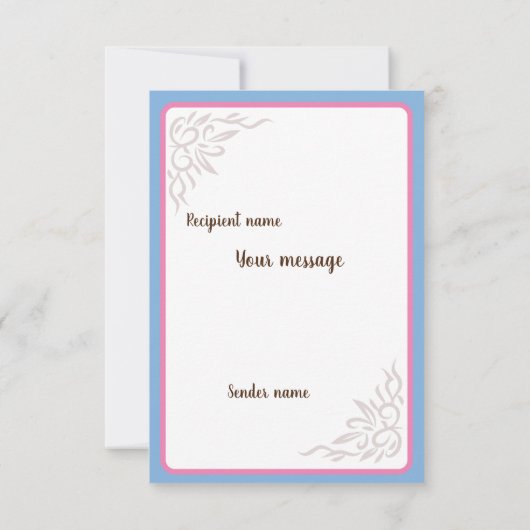 Aquarius Sign Birthday (Rückseite)