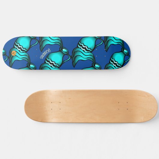 Aquarius Skateboard (Horizontal)