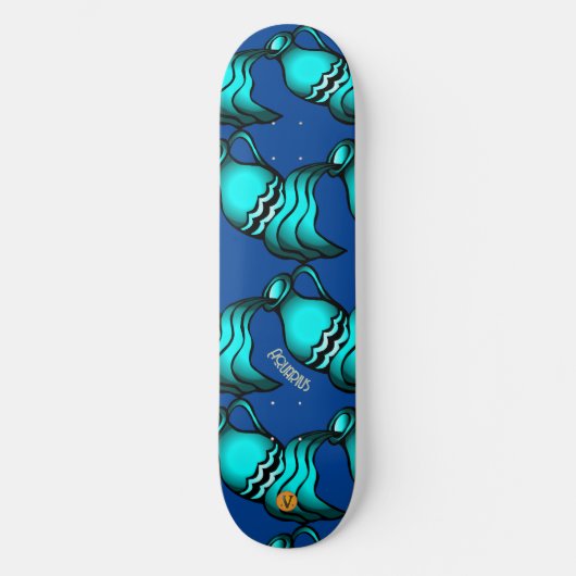 Aquarius Skateboard (Vorderseite)