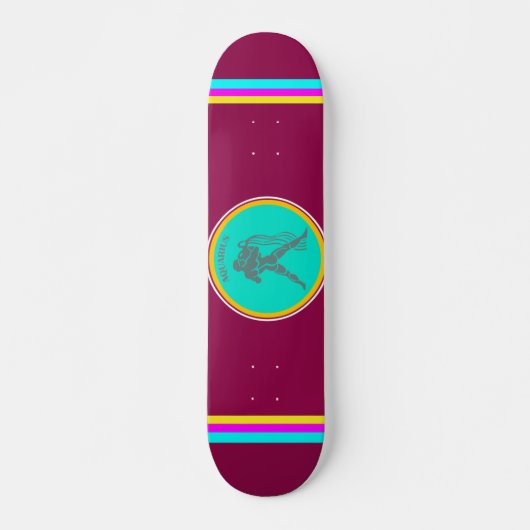 Aquarius Skateboard (Vorne)