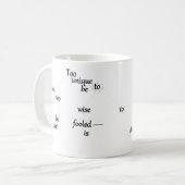 Aquarius Spaß & Inspirierend Design Tägliche Nutzu Kaffeetasse (Vorderseite Links)