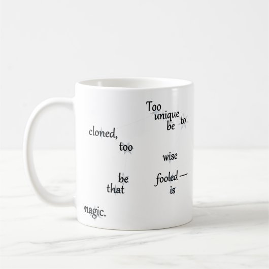 Aquarius Spaß & Inspirierend Design Tägliche Nutzu Kaffeetasse (Links)