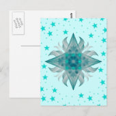 Aquarius Star Postcard Postkarte (Vorne/Hinten)
