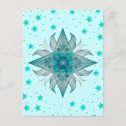 Aquarius Star Postcard Postkarte (Vorderseite)