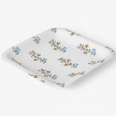 Aquarius Star Sign Pappteller (Gewinkelt)