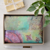 AQUARIUS, STAR TAROT ASTROLOGIE ZODIAC GEBURTSTAG SEIDENPAPIER (Geschenk)