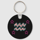 AQUARIUS Stars Schlüsselanhänger (Vorderseite)