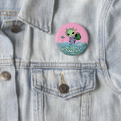 Aquarius-Stern-Sternzeichen Seegreifer Zodier Button (Beispiel)