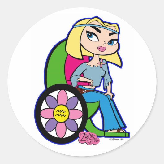 Aquarius Stickers (Vorderseite)