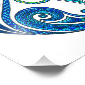 Aquarius-Symbol Fotodruck (Ecke)