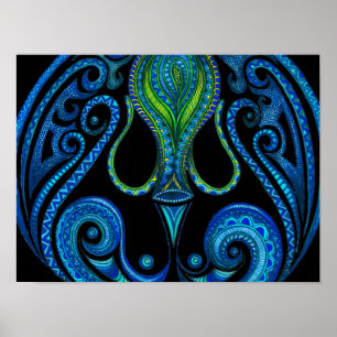 Aquarius-Symbol Poster