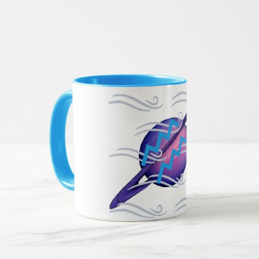 Aquarius Tasse (Vorderseite Links)