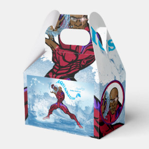 Aquarius Theme Party Fevor Box Geschenkschachtel