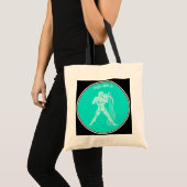 Aquarius Tote Bag Tragetasche (Vorderseite (Produkt))