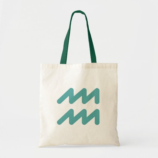Aquarius Tote Bag Tragetasche (Vorne)