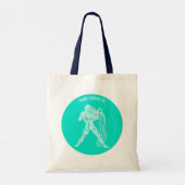 Aquarius Tote Bag Tragetasche (Rückseite)