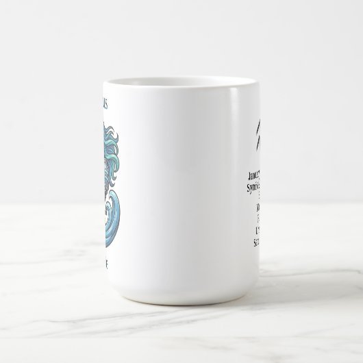 Aquarius Traits and Dates | Personalized Kaffeetasse (Mittel)