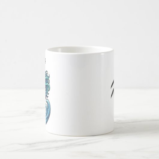 Aquarius Traits and Dates  | Water Bearer Kaffeetasse (Mittel)