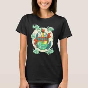 Aquarius-Träne mit Zutaten Magisches Astro T-Shirt