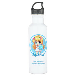 Aquarius Travel Mug - Bleibe im Stil Edelstahlflasche