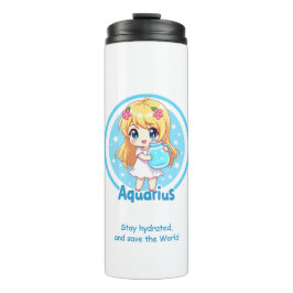 Aquarius Travel Mug - Bleibe im Stil Thermosbecher