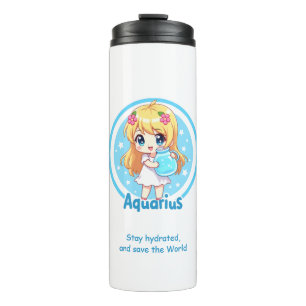 Aquarius Travel Mug - Bleibe im Stil Thermosbecher