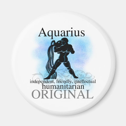 Aquarius über dich magnet (Vorne)