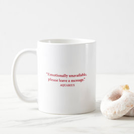 Aquarius Unabhängiger-Rebell-Tasse Kaffeetasse