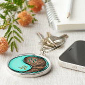 Aquarius und Erddrache Schlüsselanhänger (Seite)