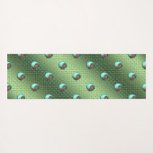 Aquarius und Erddrache Yogamatte (Rückseite (Horizontal))