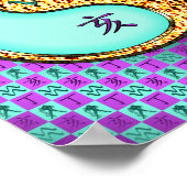 Aquarius und Feuerwehr Poster (Ecke)