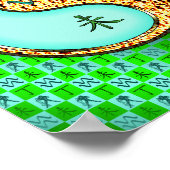 Aquarius und Feuerziege Poster (Ecke)