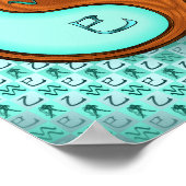 Aquarius und Holzschlange Poster (Ecke)