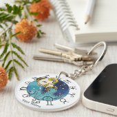 Aquarius und Libra Acrylischer Schlüsselanhänger (Vorderseite rechts)