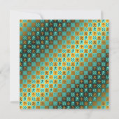 Aquarius und Metallpferd Karte (Rückseite)